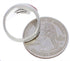 Southwest Sterling Silver Multicolor Inlay Ring Size 8-3/4 UX36164